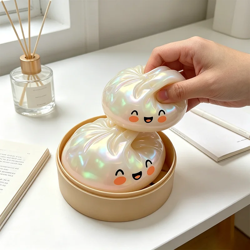 Soft and Glutinous Bun Toy Sensory Stress Relief Gel Filled Stretchable Soft Ice Slow Rebound Blind Box
Soft and Glutinous Bun Toy Sensory Stress Relief Gel Filled Stretchable Soft Ice Slow Rebound Blind Box