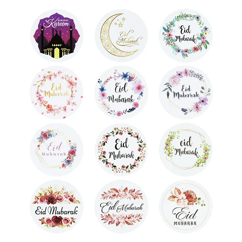 120pcs EID Mubarak Circular Sticker Label Ramadan Gifts Box Decorative Dessert Bag Sealed With Islamic Holiday Party Decoration
120pcs EID Mubarak Circular Sticker Label Ramadan Gifts Box Decorative Dessert Bag Sealed With Islamic Holiday Party Decoration