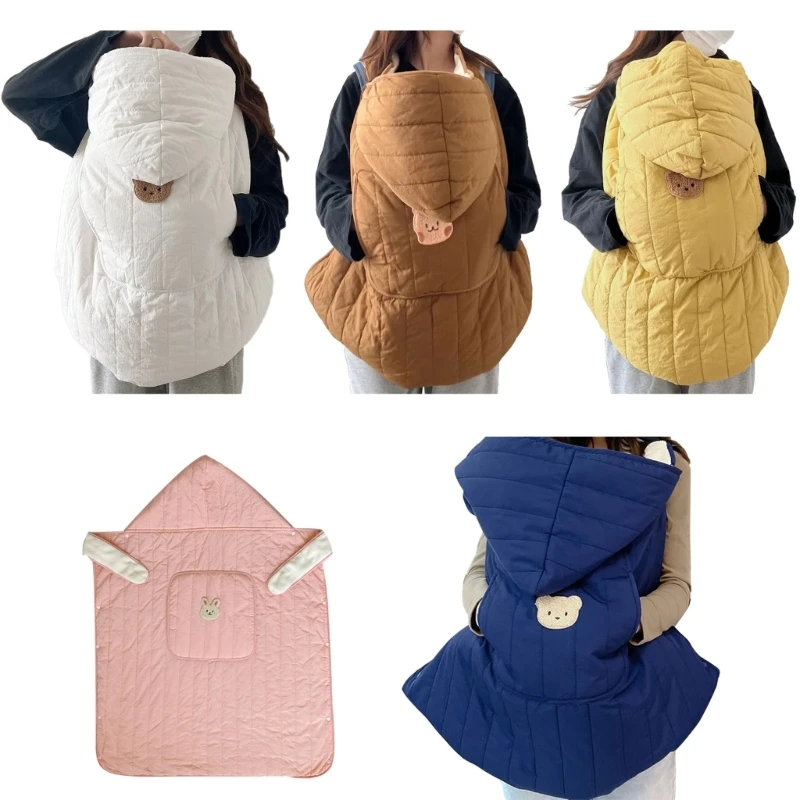 Y1UB Nursery Swaddling Blanket Baby Carriers Warm Cloak Blanket Infant Shower Gift
Y1UB Nursery Swaddling Blanket Baby Carriers Warm Cloak Blanket Infant Shower Gift