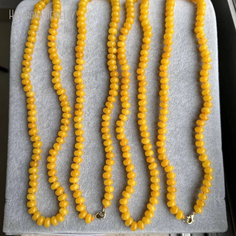10Pcs Fashion Jewelry Handmade Yellow Bead Gemstone Natural Stone Bohemian Boho Bead Choker Necklace
10Pcs Fashion Jewelry Handmade Yellow Bead Gemstone Natural Stone Bohemian Boho Bead Choker Necklace