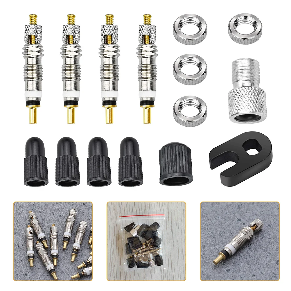 Valve Core Set Valves Bike Accessory Automotive Repair Mountain Supply Plastic Replacement Tubeless Stems Cover
Valve Core Set Valves Bike Accessory Automotive Repair Mountain Supply Plastic Replacement Tubeless Stems Cover
