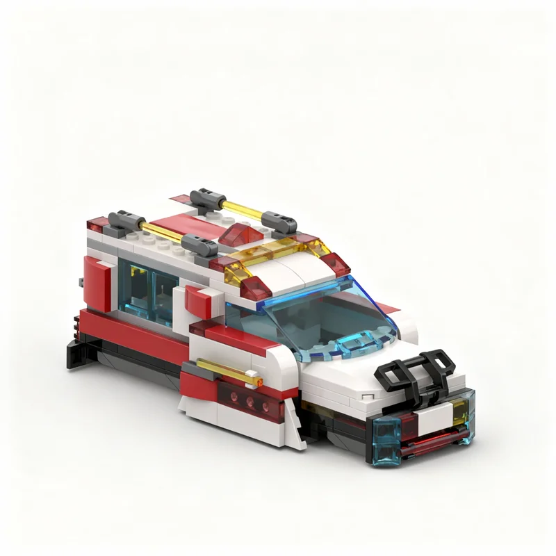 225PCS MOC Creative Model Hover Ambulance Premium Display Assembly Building Blocks DIY Gift Collectible Decoration Building Set
225PCS MOC Creative Model Hover Ambulance Premium Display Assembly Building Blocks DIY Gift Collectible Decoration Building Set