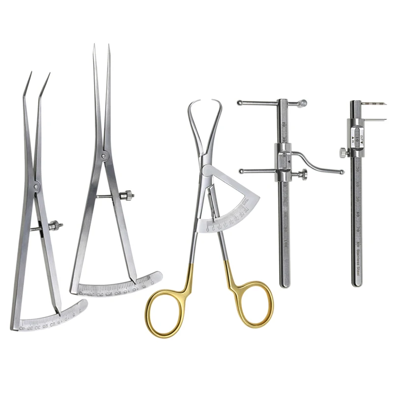 Stainless Steel Dental Measuring Ruler Dental Implant Castroviejo Bone Caliper Orthodontic Measurement Corrosion Resistant
Stainless Steel Dental Measuring Ruler Dental Implant Castroviejo Bone Caliper Orthodontic Measurement Corrosion Resistant