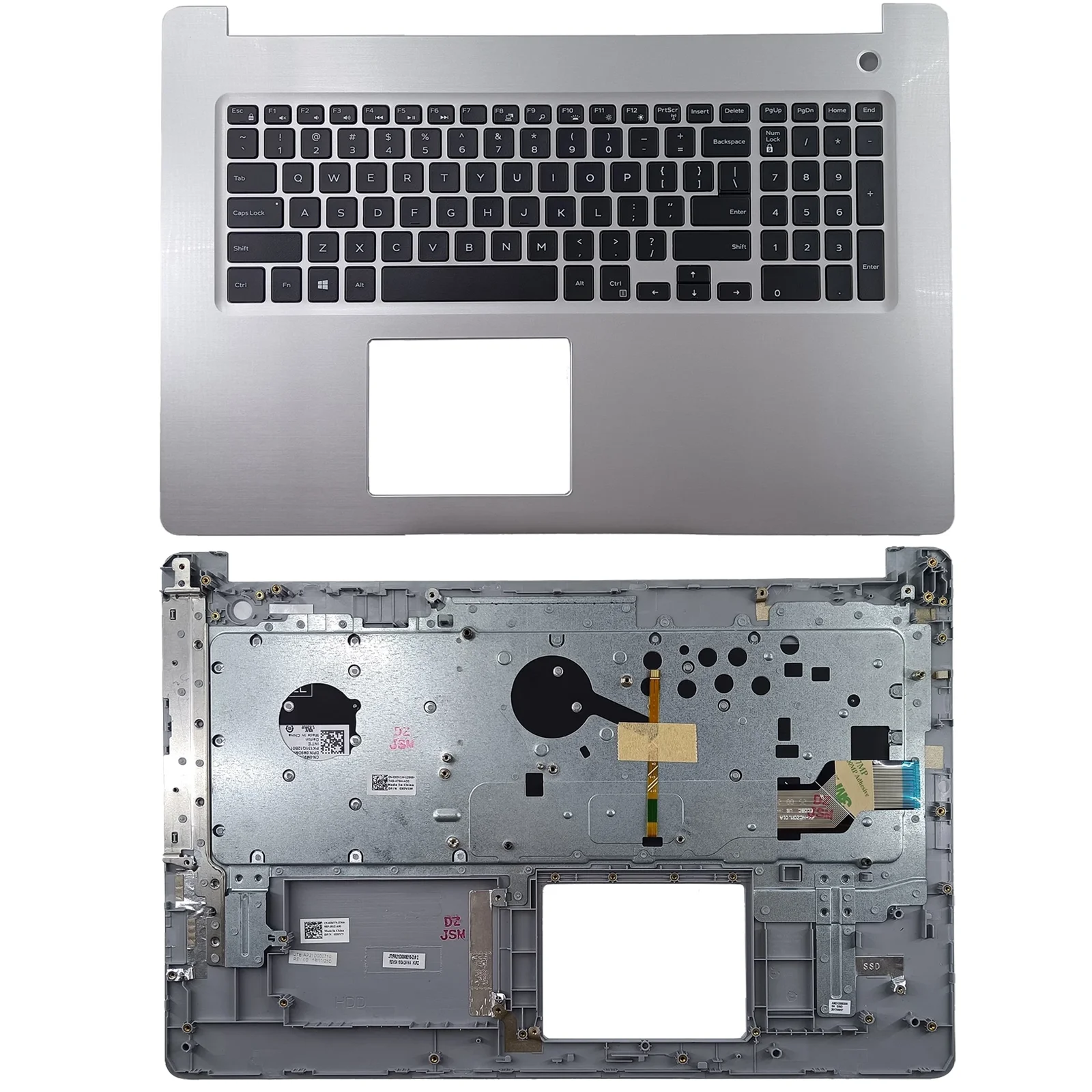 06V9FW 6V9FW For Dell Inspiron 17 5770 5775 Laptop Top Case Upper Palmrest Case W/ Backlit Keyboard
06V9FW 6V9FW For Dell Inspiron 17 5770 5775 Laptop Top Case Upper Palmrest Case W/ Backlit Keyboard