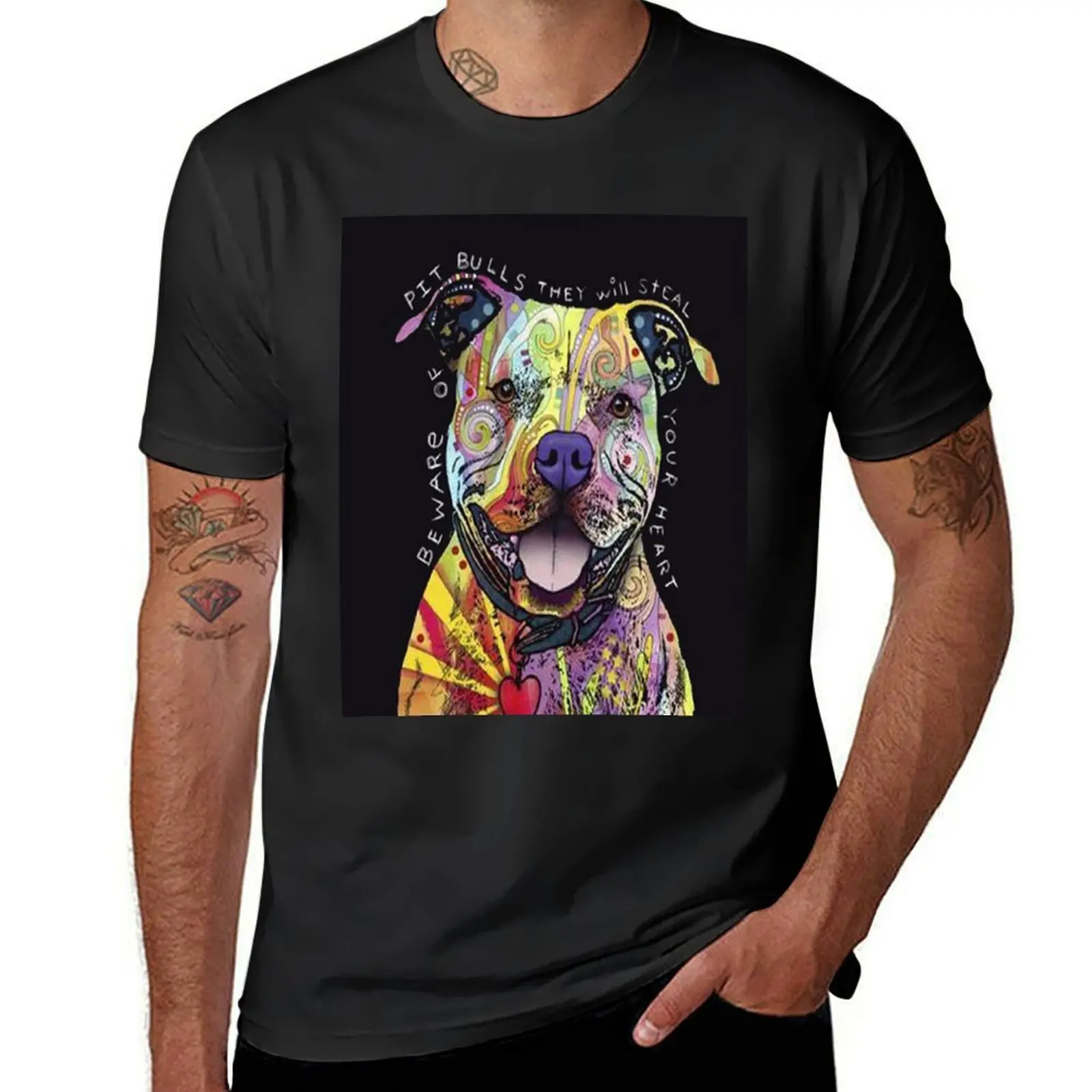 Colourful Pit Bulls/ pitbull lover T-Shirt plus size clothes funny shirt cotton aesthetic clothes mens workout shirts
Colourful Pit Bulls/ pitbull lover T-Shirt plus size clothes funny shirt cotton aesthetic clothes mens workout shirts