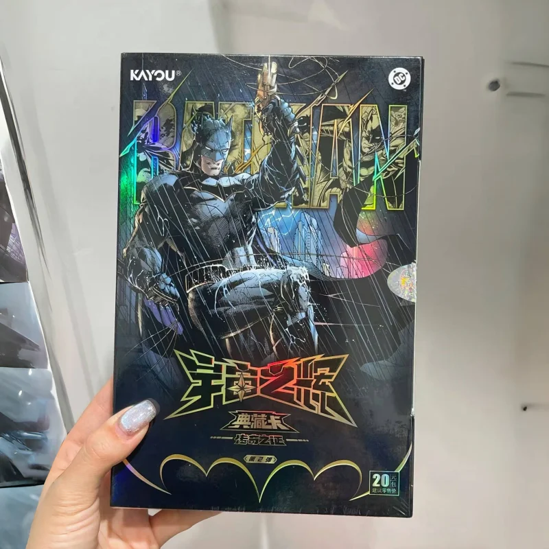 100% Genuine KAYOU Dc Card Universe Glory Proof Of Legend Collection Card For Children Rare Batman Wonder Woman Character Card
100% Genuine KAYOU Dc Card Universe Glory Proof Of Legend Collection Card For Children Rare Batman Wonder Woman Character Card