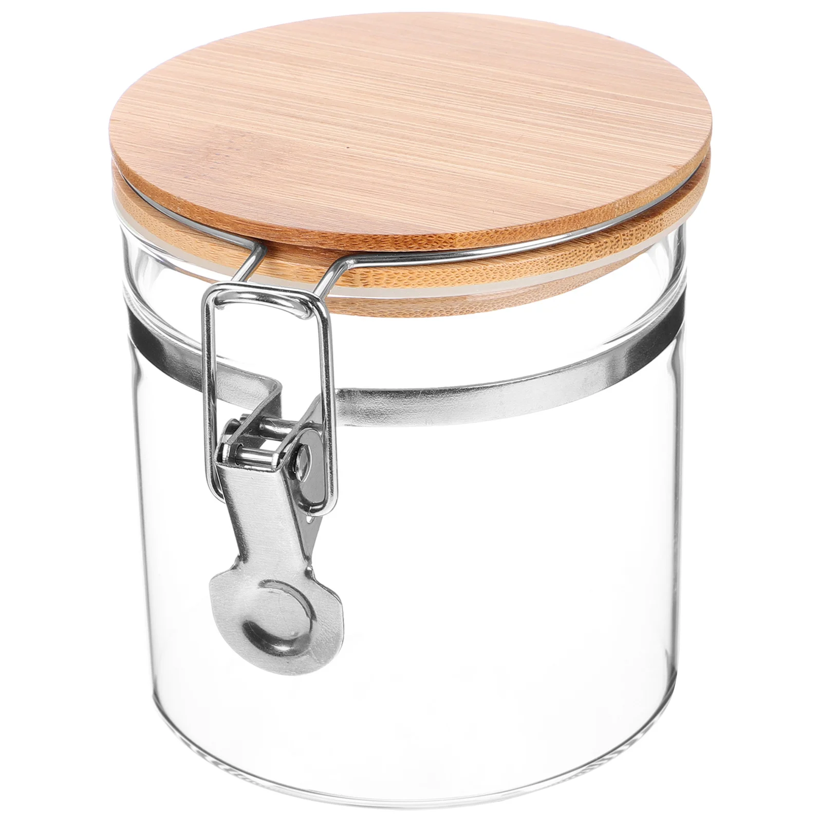 550Ml Clear Glass Storage Jar Airtight Bamboo Lid for Kitchen Pantry Organization Coffee Beans Tea Spices Salt Flour Rice
550Ml Clear Glass Storage Jar Airtight Bamboo Lid for Kitchen Pantry Organization Coffee Beans Tea Spices Salt Flour Rice