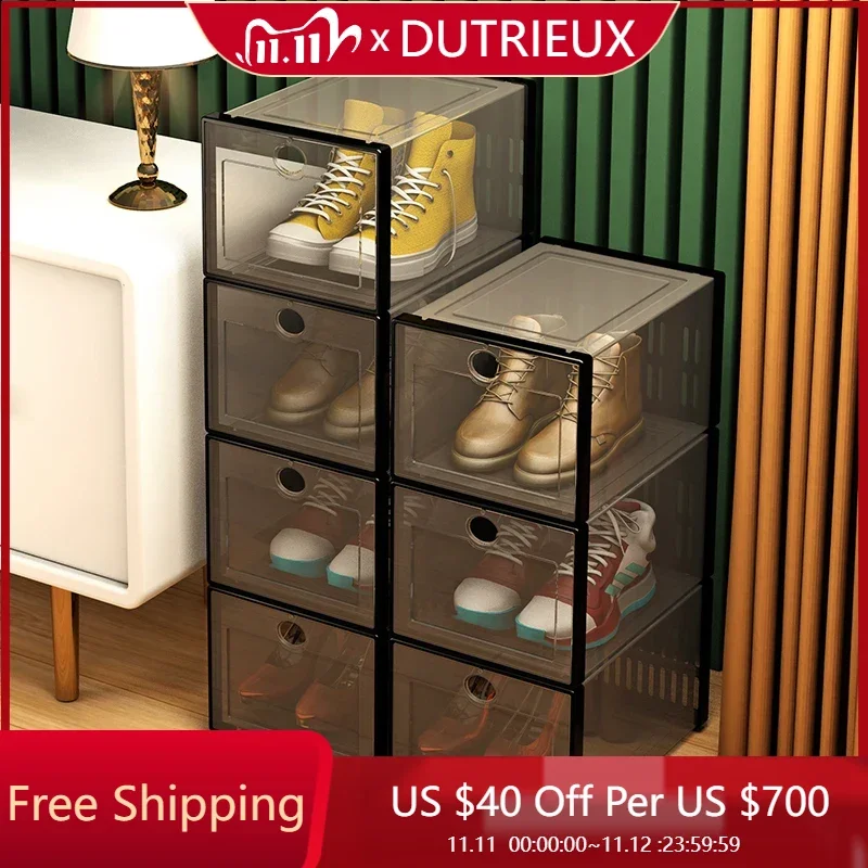 Portable Modern Shoe Boxes Plastic Stackable Storage Organizer Shoe Boxes Living Room Organizador De Zapatos Home Furniture
Portable Modern Shoe Boxes Plastic Stackable Storage Organizer Shoe Boxes Living Room Organizador De Zapatos Home Furniture