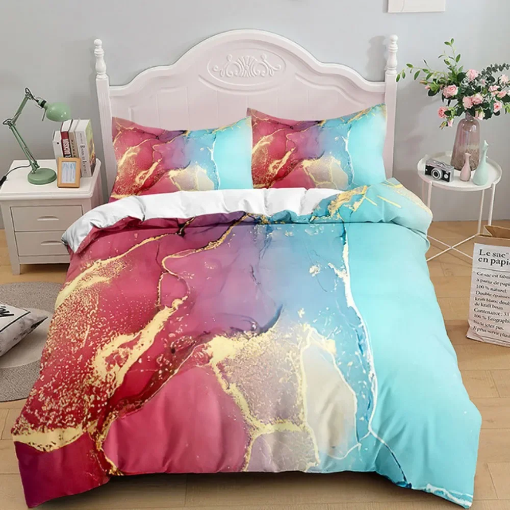 Комплект постельного белья с геометрическим абстрактным узором и мраморным принтом, современный стиль, декор для спальни, размер King Single
Комплект постельного белья с геометрическим абстрактным узором и мраморным принтом, современный стиль, декор для спальни, размер King Single