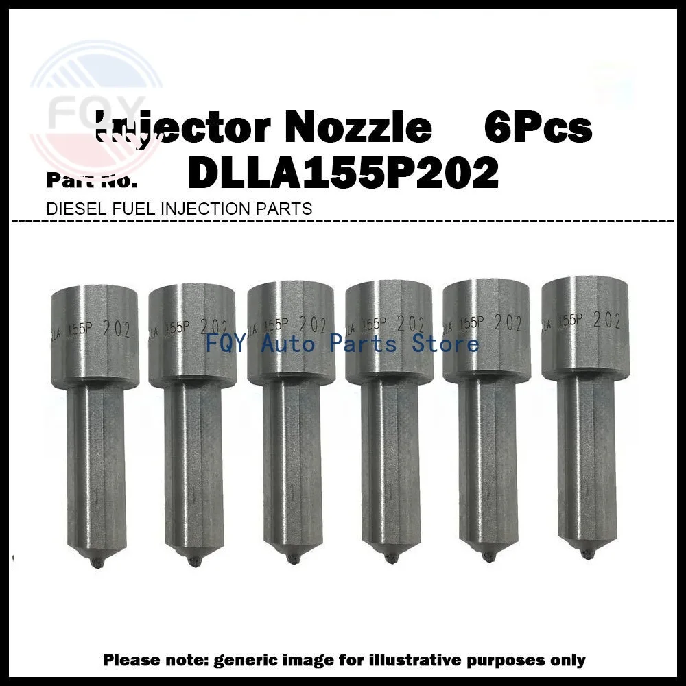 6X For Shaanxi Shacman Weichai WD618.42 High Quality Fuel Injector Nozzle Tips DLLA155P202
6X For Shaanxi Shacman Weichai WD618.42 High Quality Fuel Injector Nozzle Tips DLLA155P202