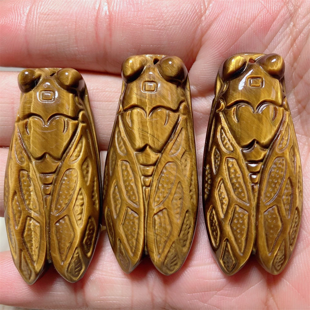 Healing High Quality Natural Golden Obsidian Cicada Carved Crystals Home Decorations Animal Room Decor
Healing High Quality Natural Golden Obsidian Cicada Carved Crystals Home Decorations Animal Room Decor