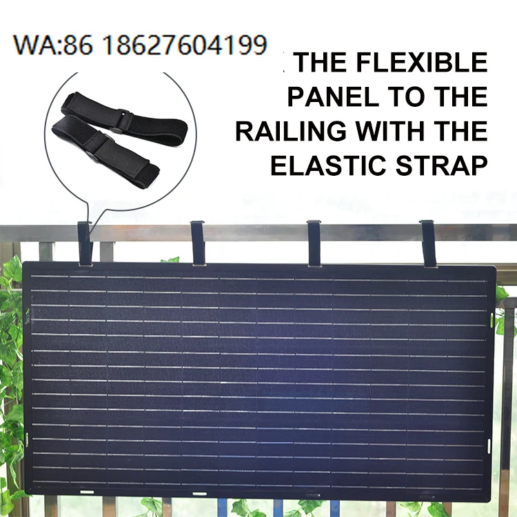 VDE Certified Balcony Solar System Flexible Solar Panel Full Black 200W Home Balcony On Grid PV System Germany Standard
VDE Certified Balcony Solar System Flexible Solar Panel Full Black 200W Home Balcony On Grid PV System Germany Standard