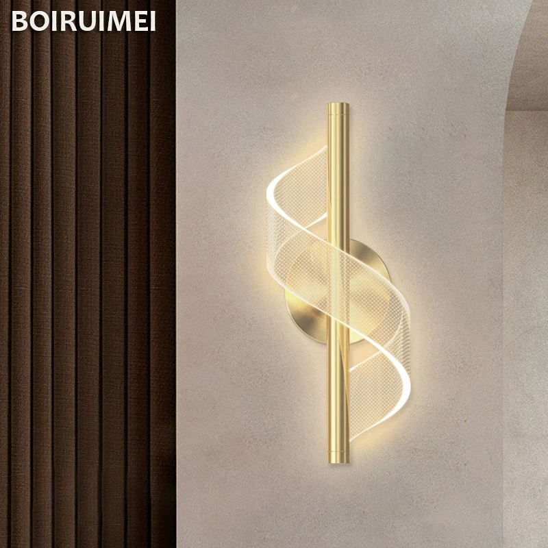Nordic LED Wall Lamp Home Decoration Fixture TV Background Bedside Living Room Staircase Hall Wall Sconce Indoor Lighting
Nordic LED Wall Lamp Home Decoration Fixture TV Background Bedside Living Room Staircase Hall Wall Sconce Indoor Lighting