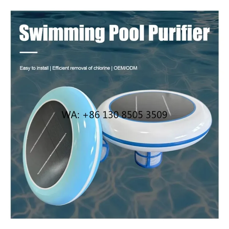 2026 Portable High-Efficient Floating Solar Ionizer High Tech Chlorine Remover for Swimming Pools New Copper Solar Panel
2026 Portable High-Efficient Floating Solar Ionizer High Tech Chlorine Remover for Swimming Pools New Copper Solar Panel