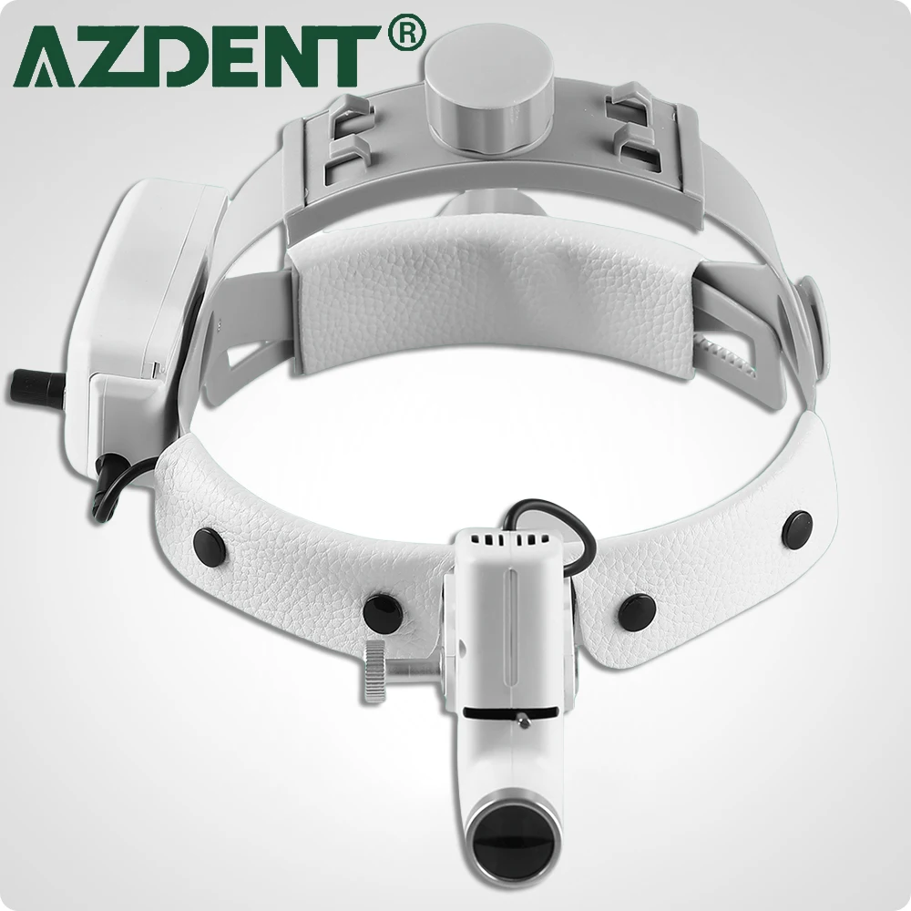 AZDENT Dental LED Head Light Lamp For Binocular Loupes Brightness Spot 5W Ajustable Dental Lab Headlamp Surgical Headlight Lab
AZDENT Dental LED Head Light Lamp For Binocular Loupes Brightness Spot 5W Ajustable Dental Lab Headlamp Surgical Headlight Lab
