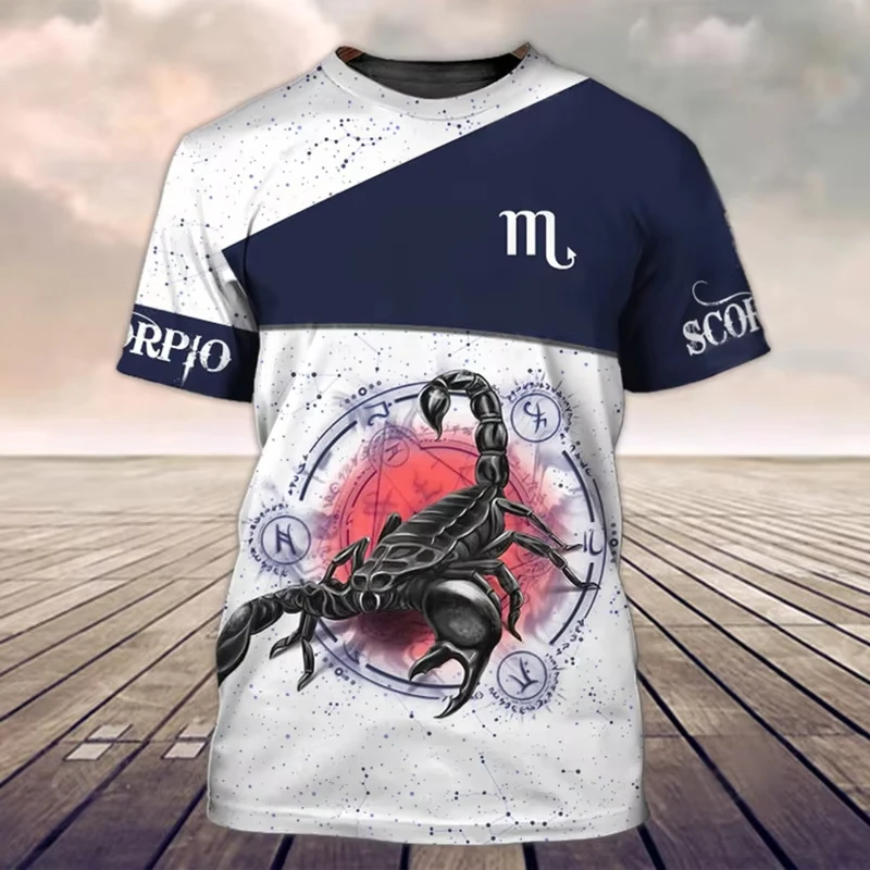 Summer Men T-shirt 3D Printed Scorpion T Shirt For Men Cool Animal Tees Summer Women Short Sleeves O-Neck Tops Kid T-shirt Y2k
Summer Men T-shirt 3D Printed Scorpion T Shirt For Men Cool Animal Tees Summer Women Short Sleeves O-Neck Tops Kid T-shirt Y2k