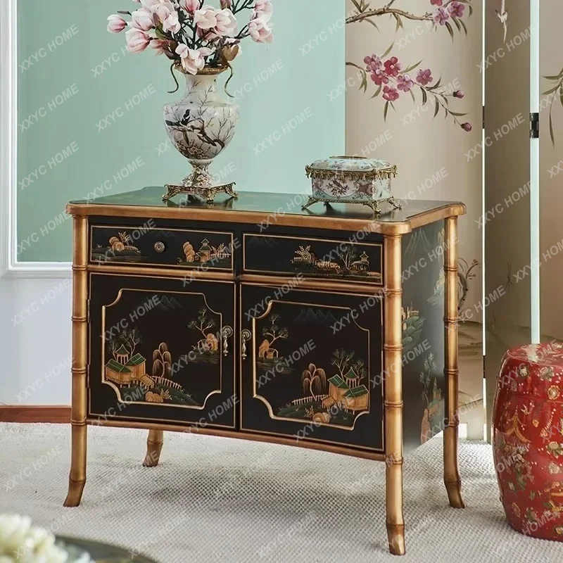 entrance foyer decorative storage tea/painted solid wood dining side cabinet FT
entrance foyer decorative storage tea/painted solid wood dining side cabinet FT