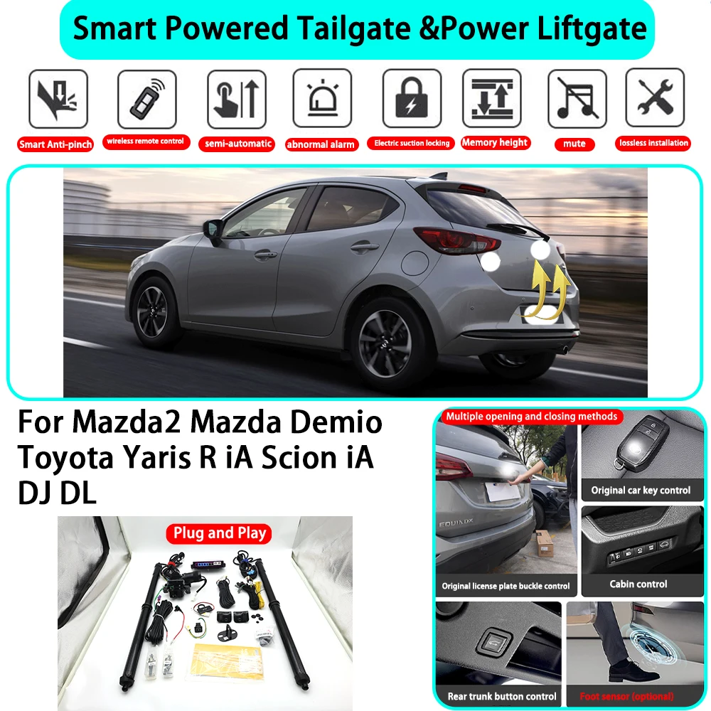 for Mazda2 Mazda Demio Toyota Yaris R iA Scion iA DJ DL OEM Smart Automatic Powered Tailgate Electric Power Tailgate Lift Kit
for Mazda2 Mazda Demio Toyota Yaris R iA Scion iA DJ DL OEM Smart Automatic Powered Tailgate Electric Power Tailgate Lift Kit