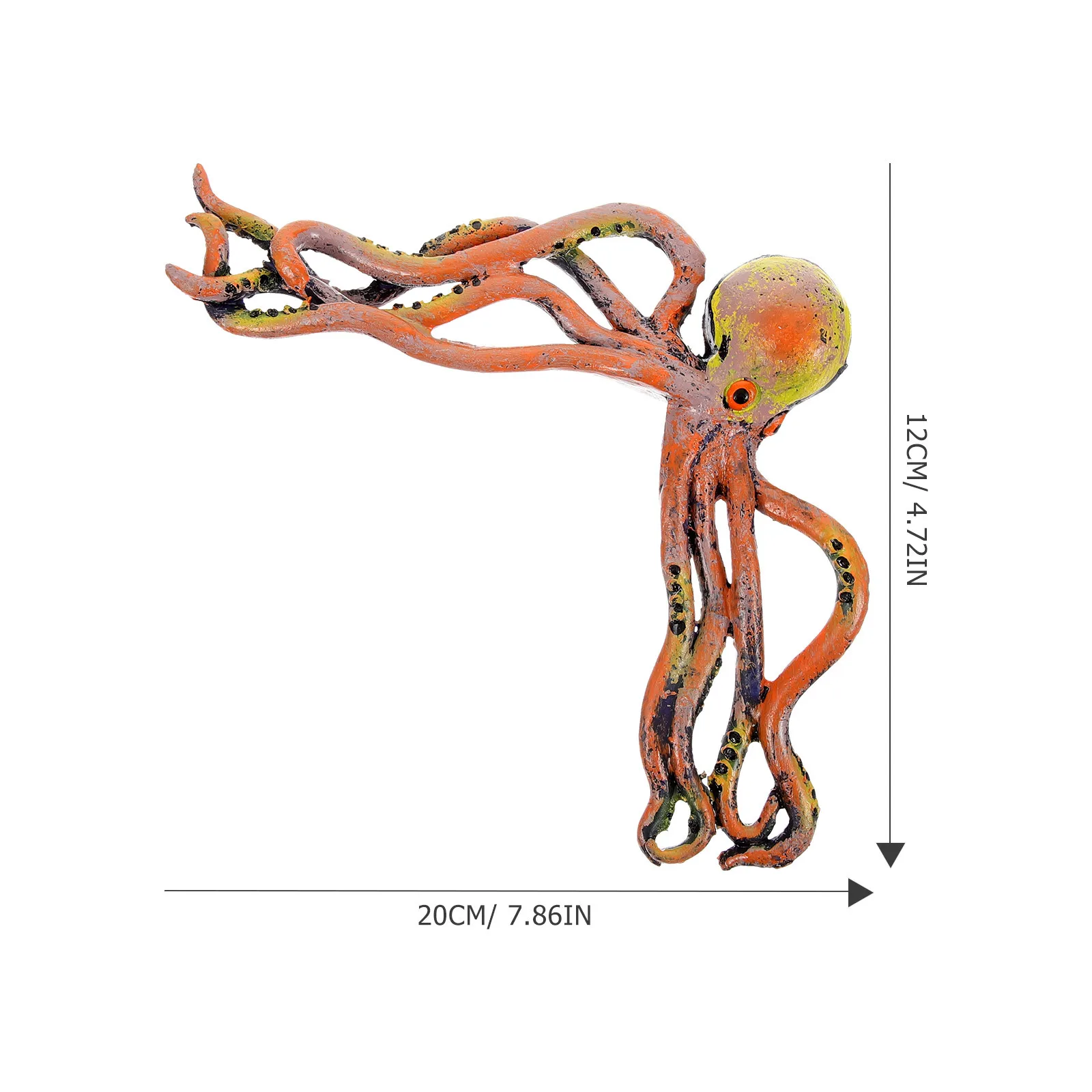 Home Octopus Ornaments Resin Craft Detailed Design Fade Resistant Break Resistant Decor for Garden Living Room Office Space
Home Octopus Ornaments Resin Craft Detailed Design Fade Resistant Break Resistant Decor for Garden Living Room Office Space