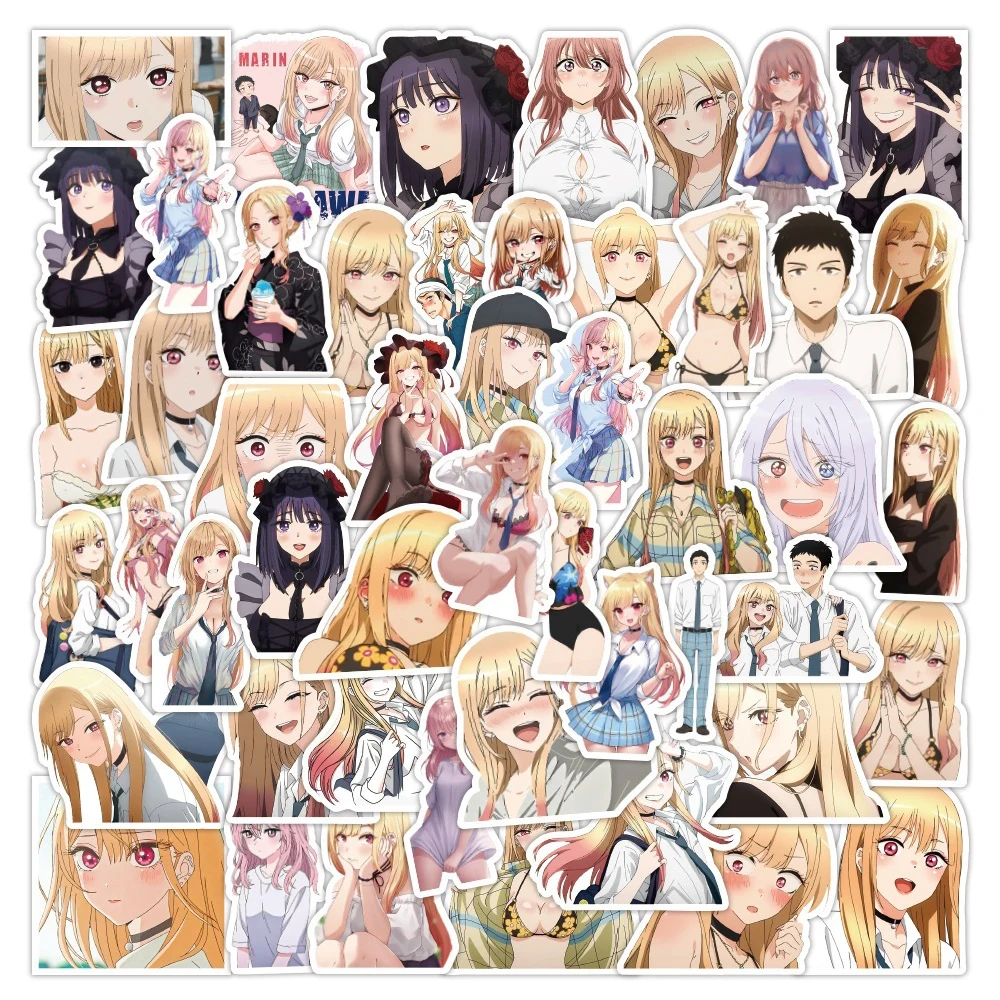 10/30/50pcs Anime My Dress Up Darling Stickers Kitagawa Marin Cartoon Sticker Stationery Laptop Phone Guitar Kawaii Girl Sticker
10/30/50pcs Anime My Dress Up Darling Stickers Kitagawa Marin Cartoon Sticker Stationery Laptop Phone Guitar Kawaii Girl Sticker