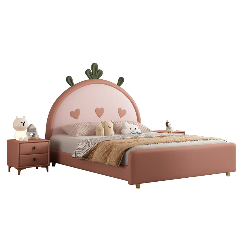 # Customizable Strawberry - Shaped Kids' Leather Bed: Tailor Colors and Sizes for a Dreamy Bedroom
# Customizable Strawberry - Shaped Kids' Leather Bed: Tailor Colors and Sizes for a Dreamy Bedroom