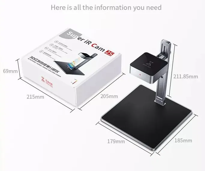 MEGA-IDEA Super IR Cam 2S 3D PCB, инфракрасная тепловизионная камера для анализа изображения для материнской платы, Быстрая диагностика короткого замыкания
MEGA-IDEA Super IR Cam 2S 3D PCB, инфракрасная тепловизионная камера для анализа изображения для материнской платы, Быстрая диагностика короткого замыкания