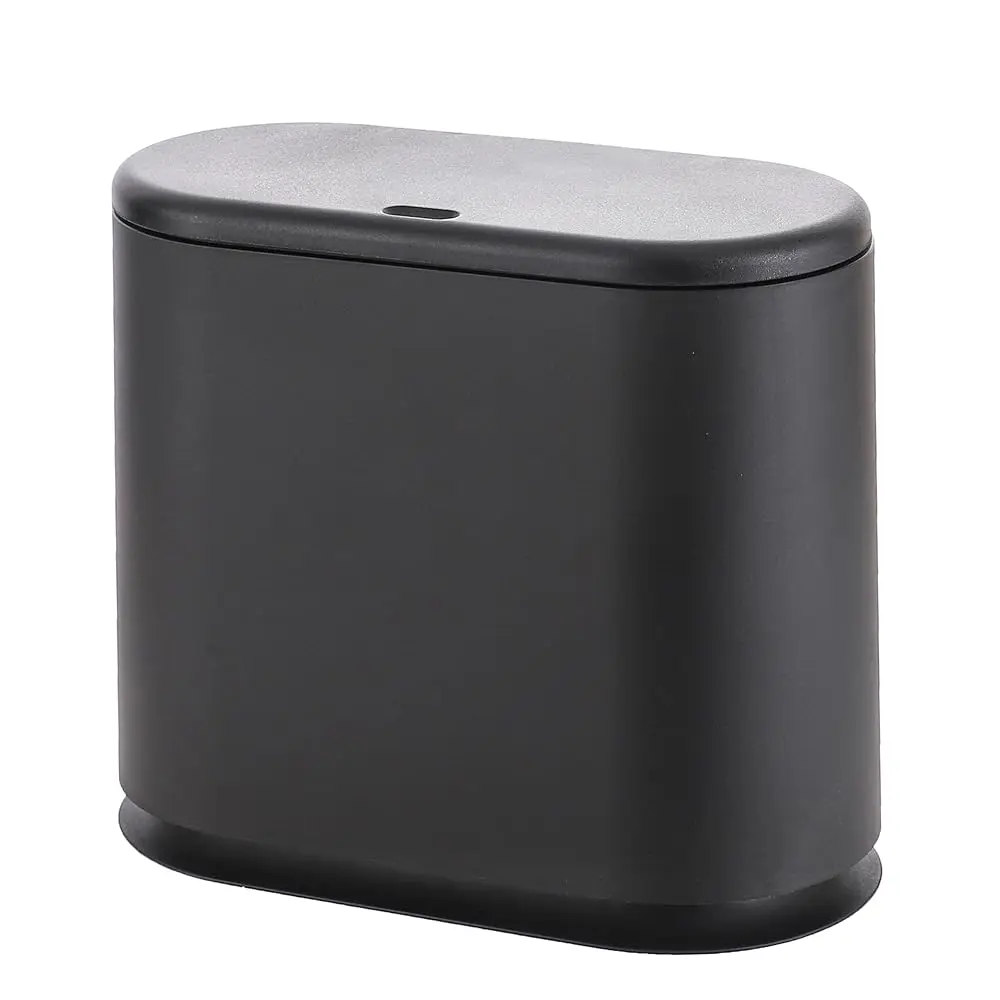 Bla Slim Rectangular Plastic Trash Can With Pr Type Lid,12 Liter / 3.2 Gallon Narrow Trash Bin With -Up Lid For
Bla Slim Rectangular Plastic Trash Can With Pr Type Lid,12 Liter / 3.2 Gallon Narrow Trash Bin With -Up Lid For