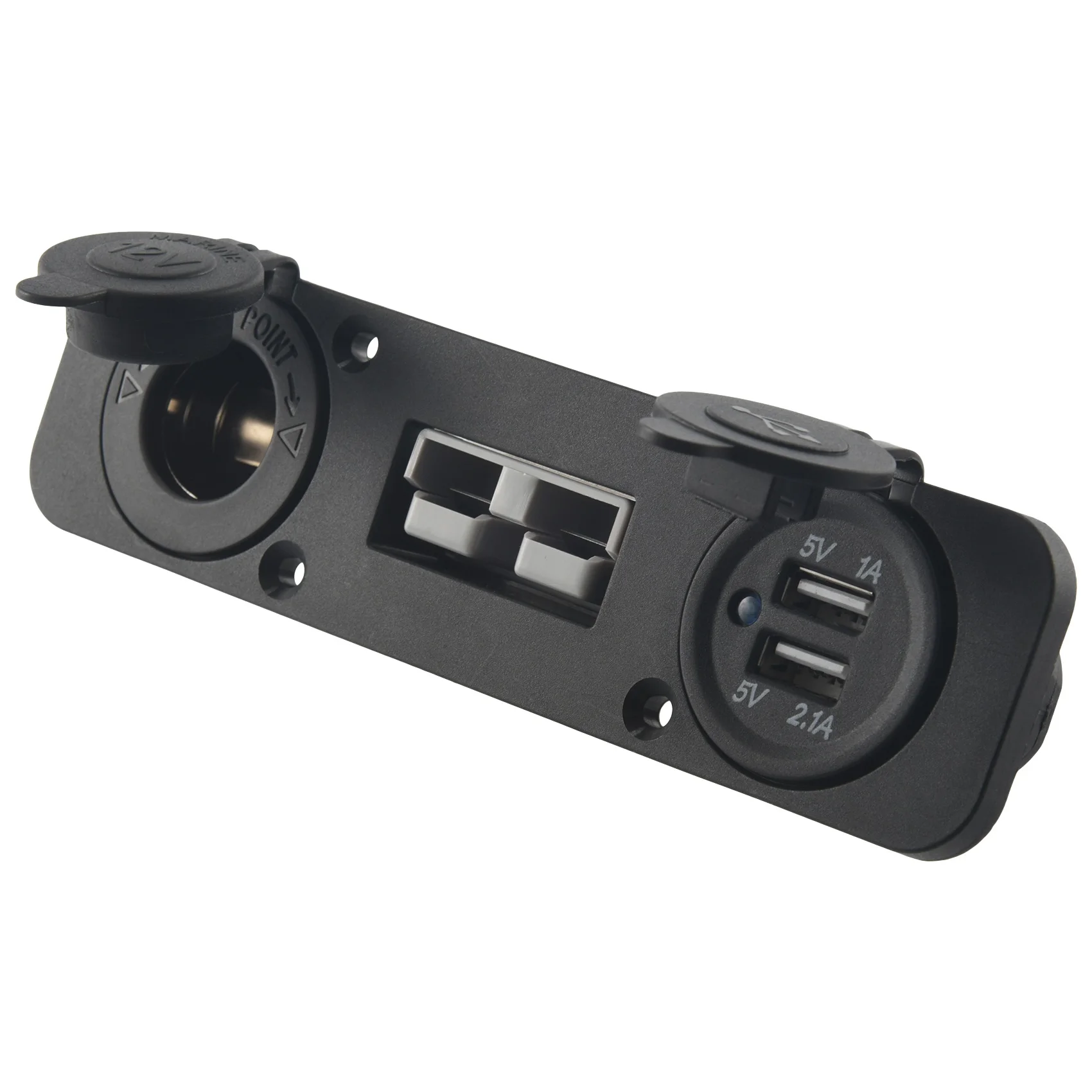 NEW Flush Mount For Anderson Plug Socket Double USB Charger Socket Panel For Caravan Camper Boat Truck
NEW Flush Mount For Anderson Plug Socket Double USB Charger Socket Panel For Caravan Camper Boat Truck
