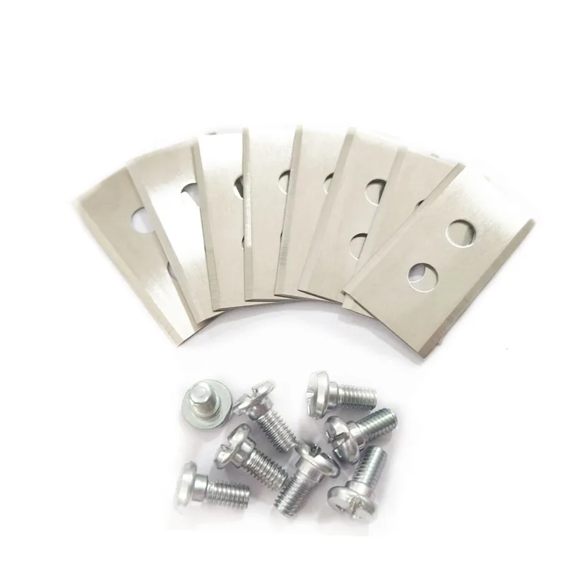 Garden Work Blades 18PC Silver Double-Hole Mower Garden Replacement Mechanical Suitable for Lawn Mower Double-Hole Weeding Knife
Garden Work Blades 18PC Silver Double-Hole Mower Garden Replacement Mechanical Suitable for Lawn Mower Double-Hole Weeding Knife