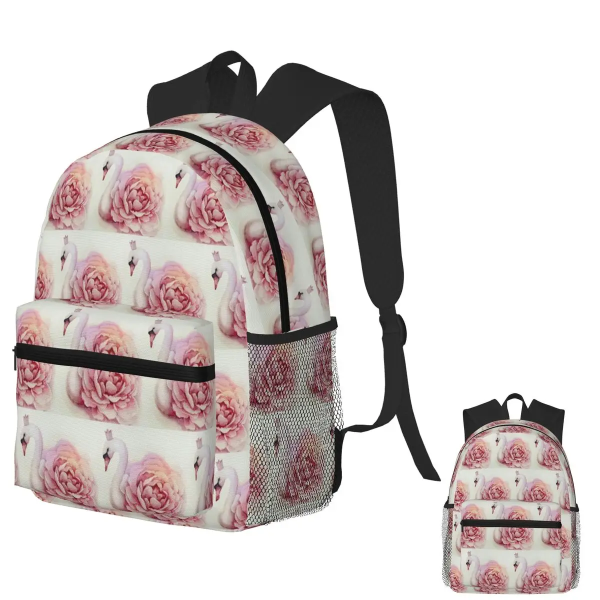 Beautiful Elegant Rose Design Royal Swan Student Backpack School Bag Hiking Travel Daypack for Boys Girls Bookbag Shoulder Bags
Beautiful Elegant Rose Design Royal Swan Student Backpack School Bag Hiking Travel Daypack for Boys Girls Bookbag Shoulder Bags