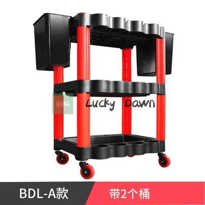Car wash shop car beauty tool car, special multi-function plastic three layers, mobile storage trolley shelf BCC
Car wash shop car beauty tool car, special multi-function plastic three layers, mobile storage trolley shelf BCC