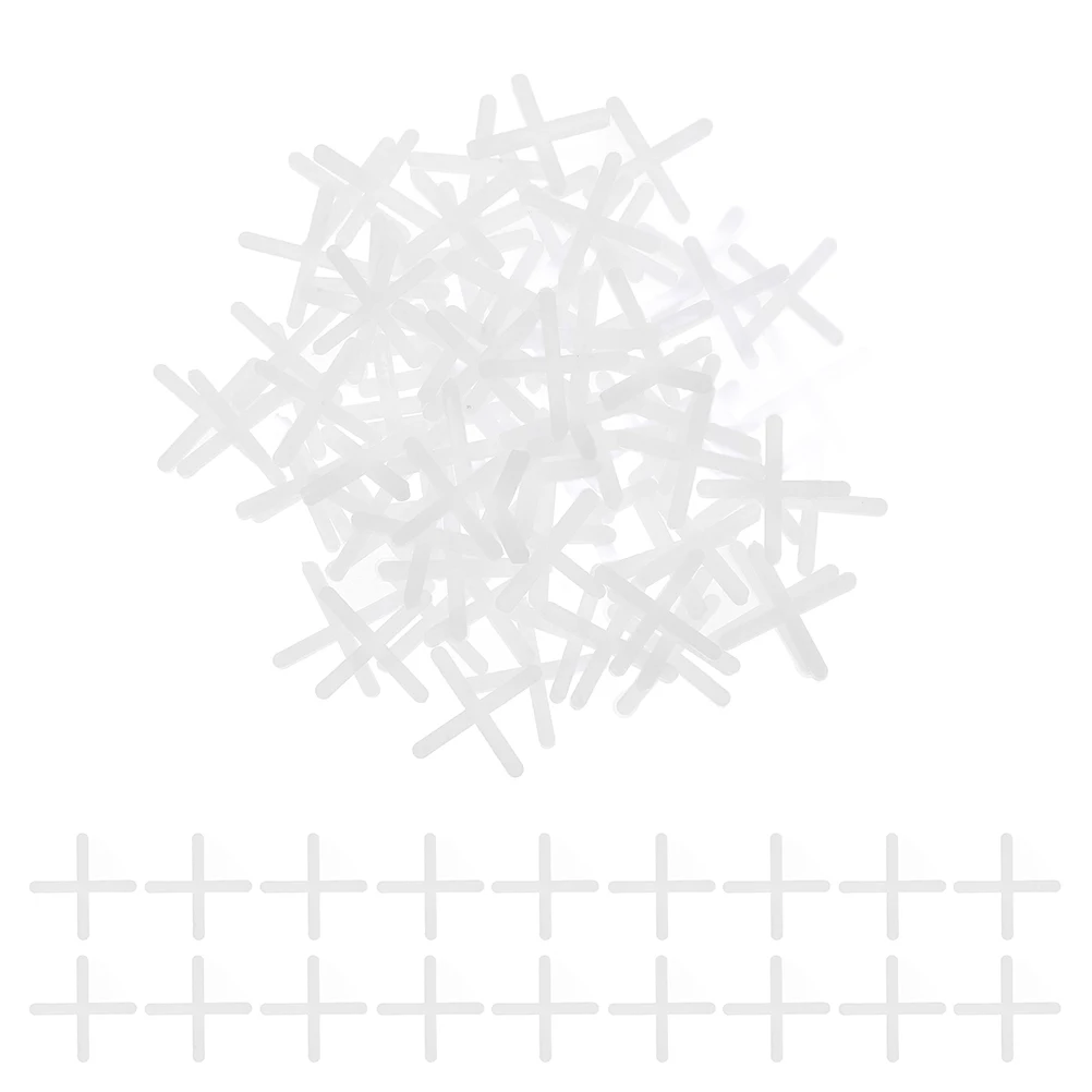 200 Pcs Ceramic Tile Cross Glue Particles Pool Grout Spacers Floor Plastic Spaces Tool for Leveling
200 Pcs Ceramic Tile Cross Glue Particles Pool Grout Spacers Floor Plastic Spaces Tool for Leveling