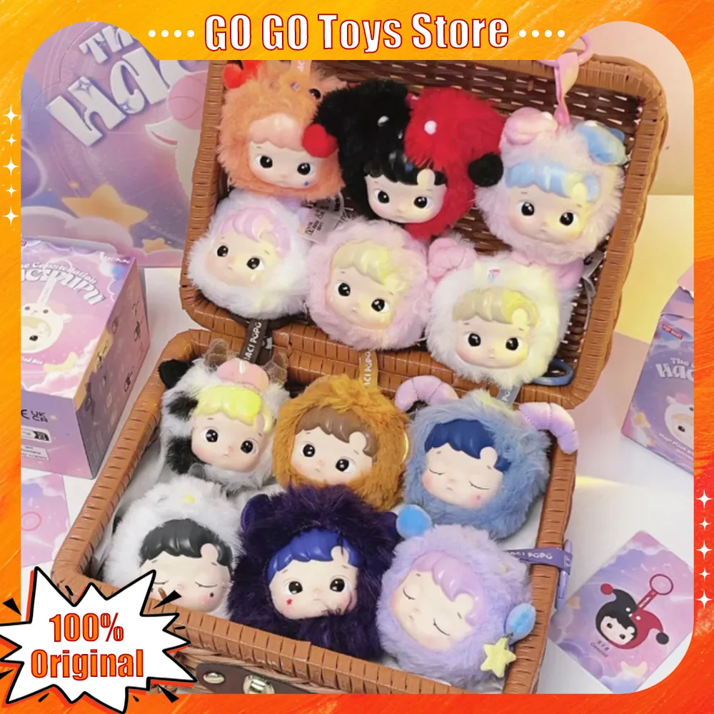 Stock Genuine Hacipupu Constellation Series Blind Box Vinyl Doll Hacipupu Bag Keychain Pendant Doll Mystery Box Birthday Gifts
Stock Genuine Hacipupu Constellation Series Blind Box Vinyl Doll Hacipupu Bag Keychain Pendant Doll Mystery Box Birthday Gifts
