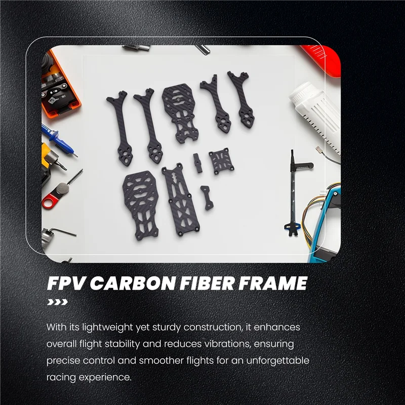 A63T-MARK5 5Inch FPV Carbon Fiber Frame For DIY Air Unit Vista Aerial Analog O3 Camera FPV RC Racing Drone
A63T-MARK5 5Inch FPV Carbon Fiber Frame For DIY Air Unit Vista Aerial Analog O3 Camera FPV RC Racing Drone