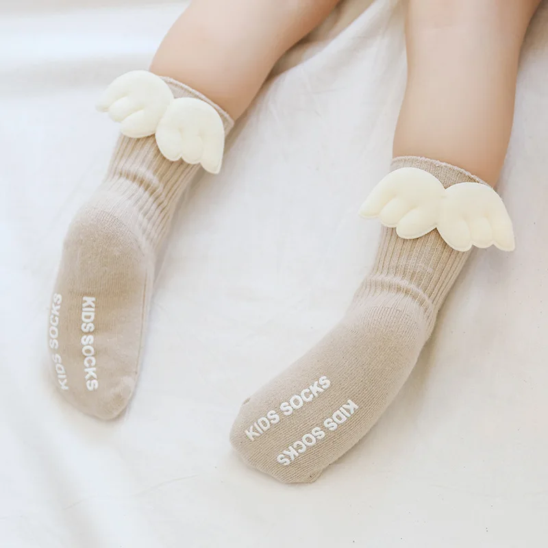 Spring Autumn Baby Socks For Boys and Girls Kids Angel Lovely Wing Stockings Children Cotton Warm Mid Tube Anti-skid Floor Socks
Spring Autumn Baby Socks For Boys and Girls Kids Angel Lovely Wing Stockings Children Cotton Warm Mid Tube Anti-skid Floor Socks