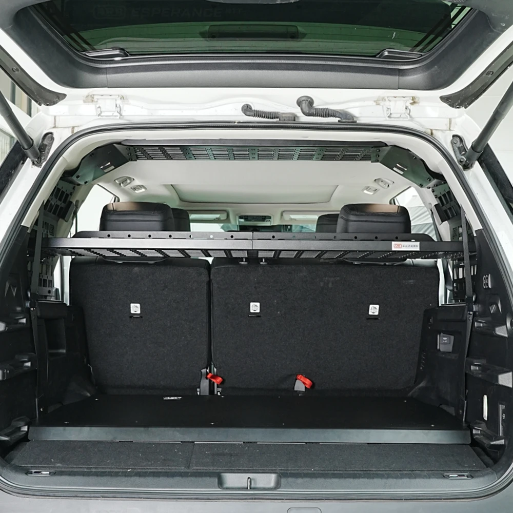 Trunk Roof Rack & Side Panel Shelf Fit for Toyota Sequoia 2023 2024 2025 Rear Trunk Organizers Molle Panels
Trunk Roof Rack & Side Panel Shelf Fit for Toyota Sequoia 2023 2024 2025 Rear Trunk Organizers Molle Panels