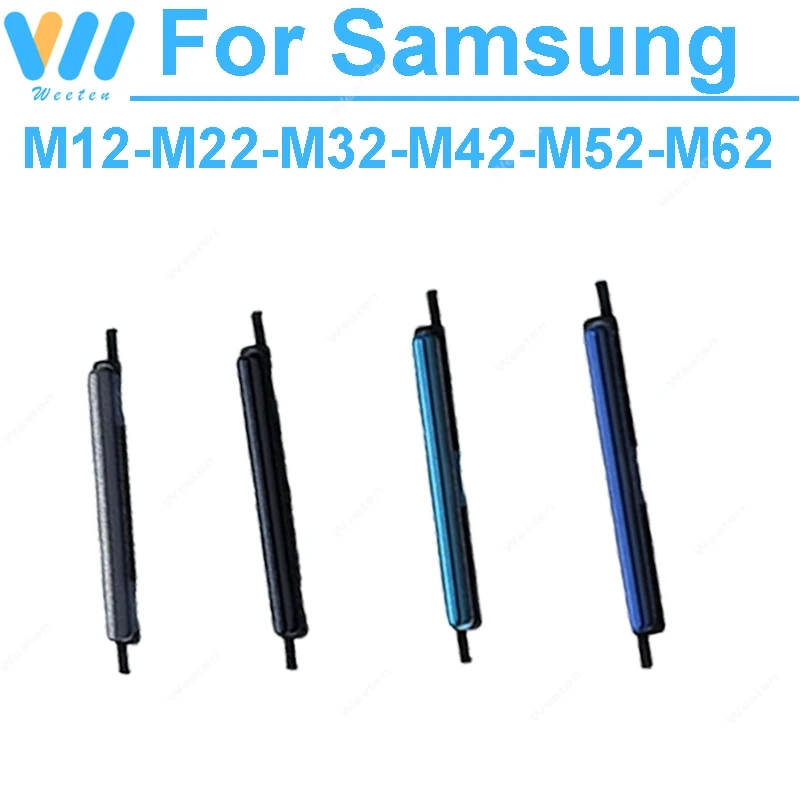Для Samsung Galaxy M12 M22 M42 M32 M52 M62 Боковые кнопки громкости вверх и вниз Боковая клавиша громкости Запасные части для ремонта
Для Samsung Galaxy M12 M22 M42 M32 M52 M62 Боковые кнопки громкости вверх и вниз Боковая клавиша громкости Запасные части для ремонта
