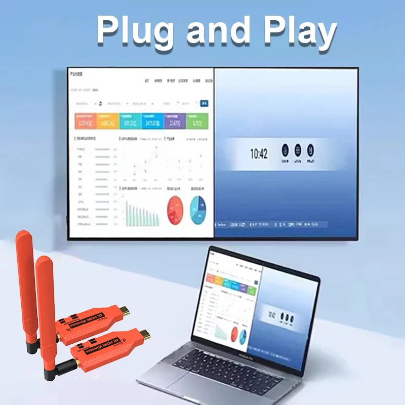 150m 4K Wireless HDMI Extender Video Transmitter and Receiver 100m Wireless Display Adapter for Camera Laptop PC To TV Monitor
150m 4K Wireless HDMI Extender Video Transmitter and Receiver 100m Wireless Display Adapter for Camera Laptop PC To TV Monitor