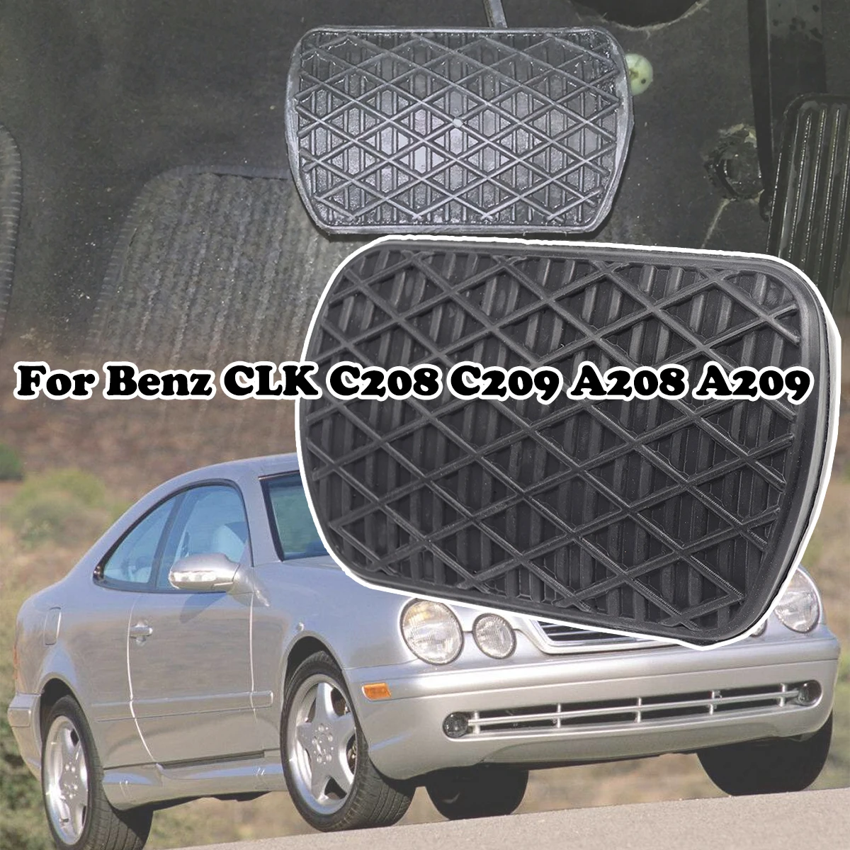 Automatic Brake Pedal Rubber Pad Cover Replancement Part For Benz CLK C208 C209 A208 A209 CLK 200 220 230 320 350 550 55 63 AMG
Automatic Brake Pedal Rubber Pad Cover Replancement Part For Benz CLK C208 C209 A208 A209 CLK 200 220 230 320 350 550 55 63 AMG
