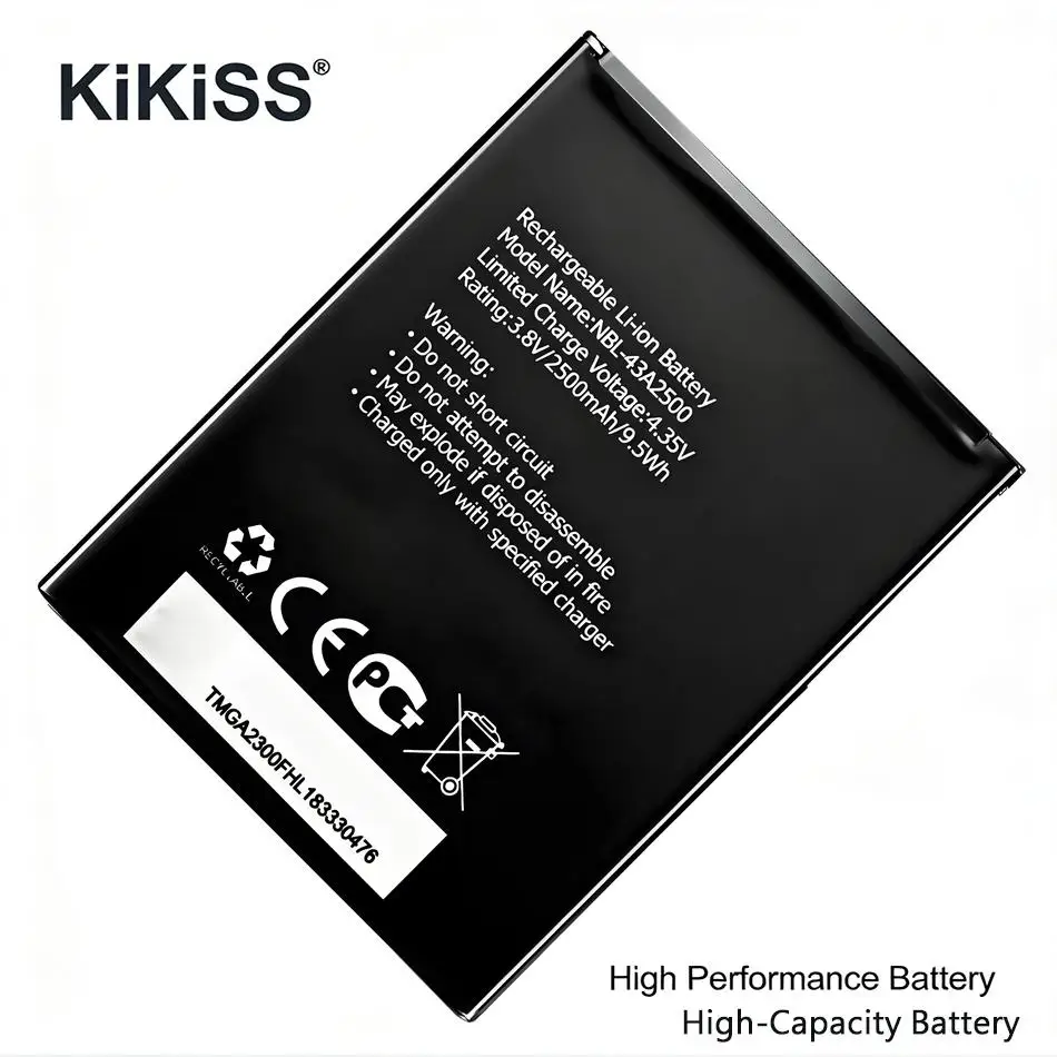 For TP-Link Neffos C7S TP7051A TP7051C Mobile Phone Battery Nbl-43A2500 2500mAh Long Lasting Good Low-Temperature Performance
For TP-Link Neffos C7S TP7051A TP7051C Mobile Phone Battery Nbl-43A2500 2500mAh Long Lasting Good Low-Temperature Performance