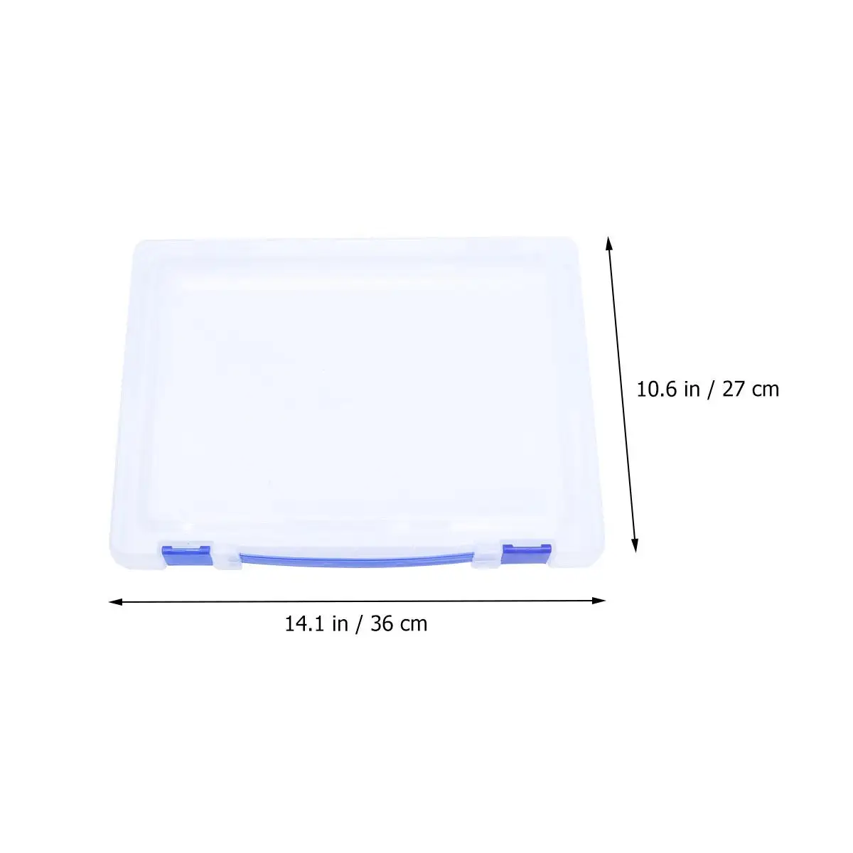 Transparent Storage Box Clear Plastic Document Paper Filling File Case Portable Ducoment Storage Holder with Blue Buckle
Transparent Storage Box Clear Plastic Document Paper Filling File Case Portable Ducoment Storage Holder with Blue Buckle