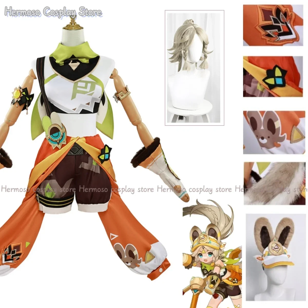 Аниме игра Genshin Impact Kachina Косплей Костюм для Хэллоуина аниме одежда для женщин игроков
Аниме игра Genshin Impact Kachina Косплей Костюм для Хэллоуина аниме одежда для женщин игроков