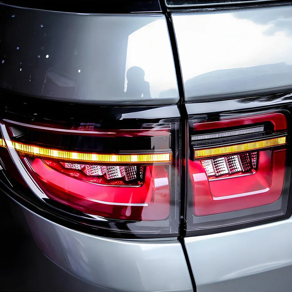 Авто задние фонари для Land Rover Discovery 2016-2019, светодиодные автомобильные задние фонари в сборе, обновление, аксессуары для динамических сигнальных огней
Авто задние фонари для Land Rover Discovery 2016-2019, светодиодные автомобильные задние фонари в сборе, обновление, аксессуары для динамических сигнальных огней