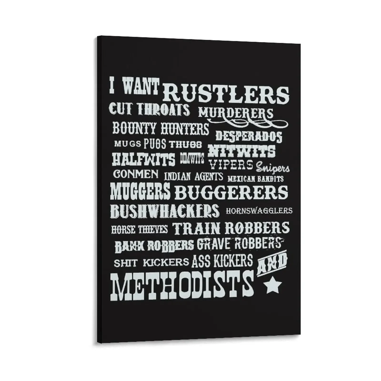 Blazing Saddles Wanted Canvas Painting stickers & posters canvas wall decoration home decorations
Blazing Saddles Wanted Canvas Painting stickers & posters canvas wall decoration home decorations