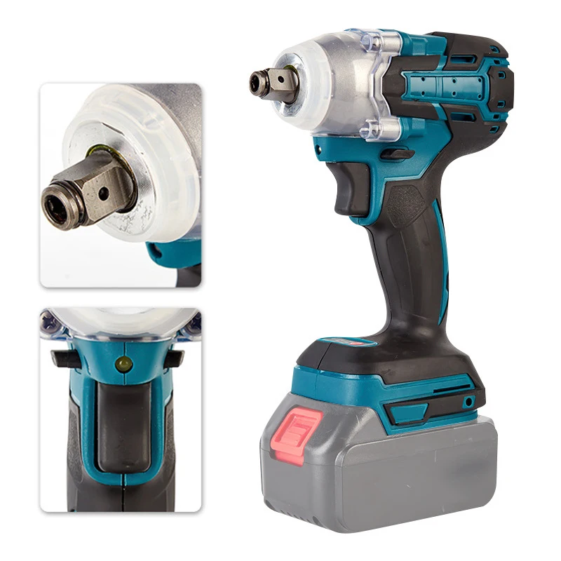 Brushless Cordless Electric Impact Wrench for Makita 18V Li-ion Battery Rechargeable 1/2 Inch Wrench Power Tools for Makita
Brushless Cordless Electric Impact Wrench for Makita 18V Li-ion Battery Rechargeable 1/2 Inch Wrench Power Tools for Makita