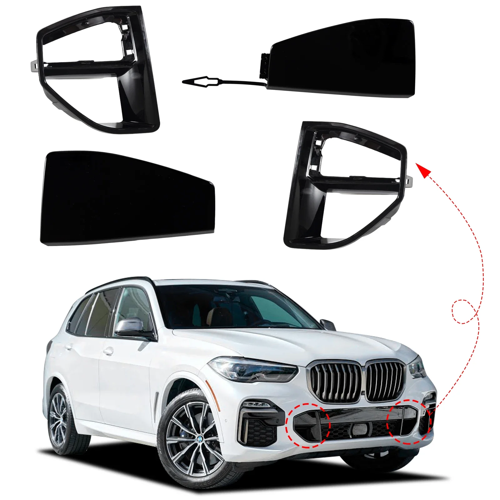 Передний бампер OLANGDA, крышка фаркопа, крышка буксировочного крюка для BMW X5 серии MSport G05 Fit 25dX 30d 30i 40iX 45e 50iX M50 XDrive SAV 20
Передний бампер OLANGDA, крышка фаркопа, крышка буксировочного крюка для BMW X5 серии MSport G05 Fit 25dX 30d 30i 40iX 45e 50iX M50 XDrive SAV 20