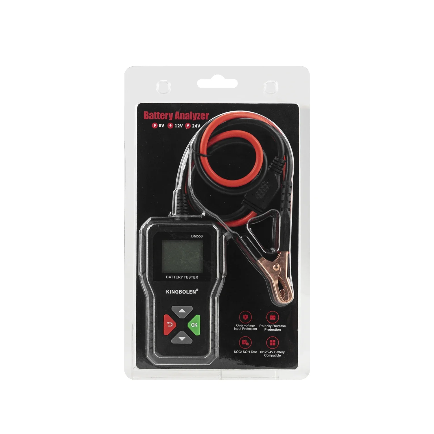 l For BM550 6V 12V 24V 100-2000A CCA Capacity Car System Tool Battery Analyzer Truck Motorcycle Automotivo Auto Battery Tester
l For BM550 6V 12V 24V 100-2000A CCA Capacity Car System Tool Battery Analyzer Truck Motorcycle Automotivo Auto Battery Tester