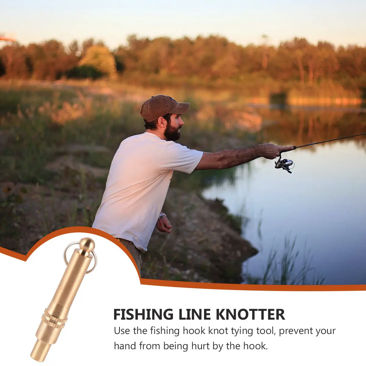 2Pcs Fishing Line Knotter Quick Easy Hand-Operated Hook Tying Tool Essential Outdoor Fishing Accessories Fast Secure Knotting
2Pcs Fishing Line Knotter Quick Easy Hand-Operated Hook Tying Tool Essential Outdoor Fishing Accessories Fast Secure Knotting