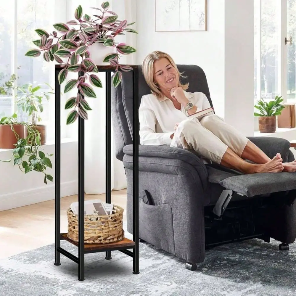 41 Tall Plant Stand Indoor, 2 Tier Plant Stands For Indoor Outdoor Plants, Heavy Duty Flower Stand Metal Pedestal Stand Modern
41 Tall Plant Stand Indoor, 2 Tier Plant Stands For Indoor Outdoor Plants, Heavy Duty Flower Stand Metal Pedestal Stand Modern