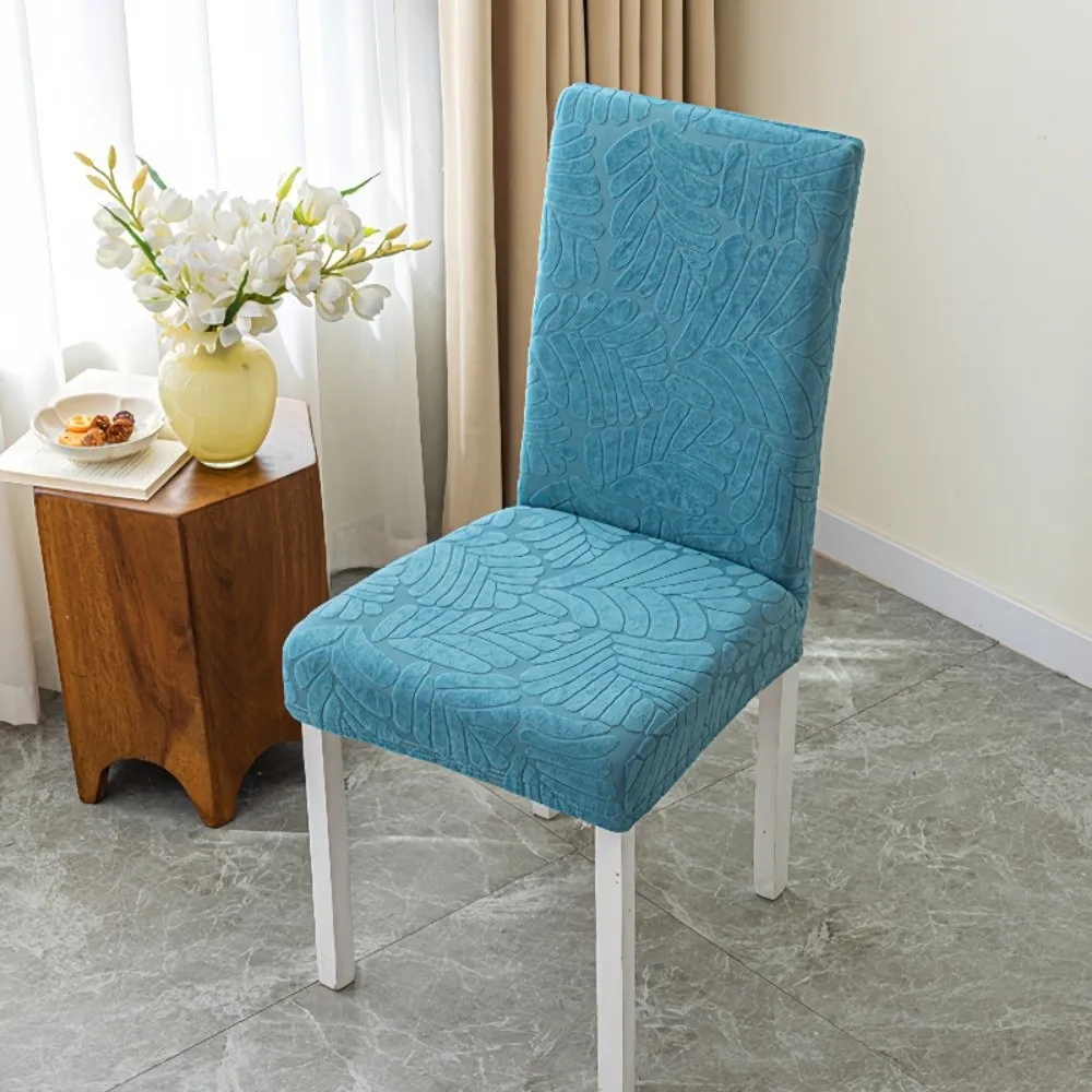 High-elastic Dining Chair Cover Jacquard Anti-slip Stool Slipcover Dust-proof Soft Integrated Seat Cover for Home Decoration
High-elastic Dining Chair Cover Jacquard Anti-slip Stool Slipcover Dust-proof Soft Integrated Seat Cover for Home Decoration